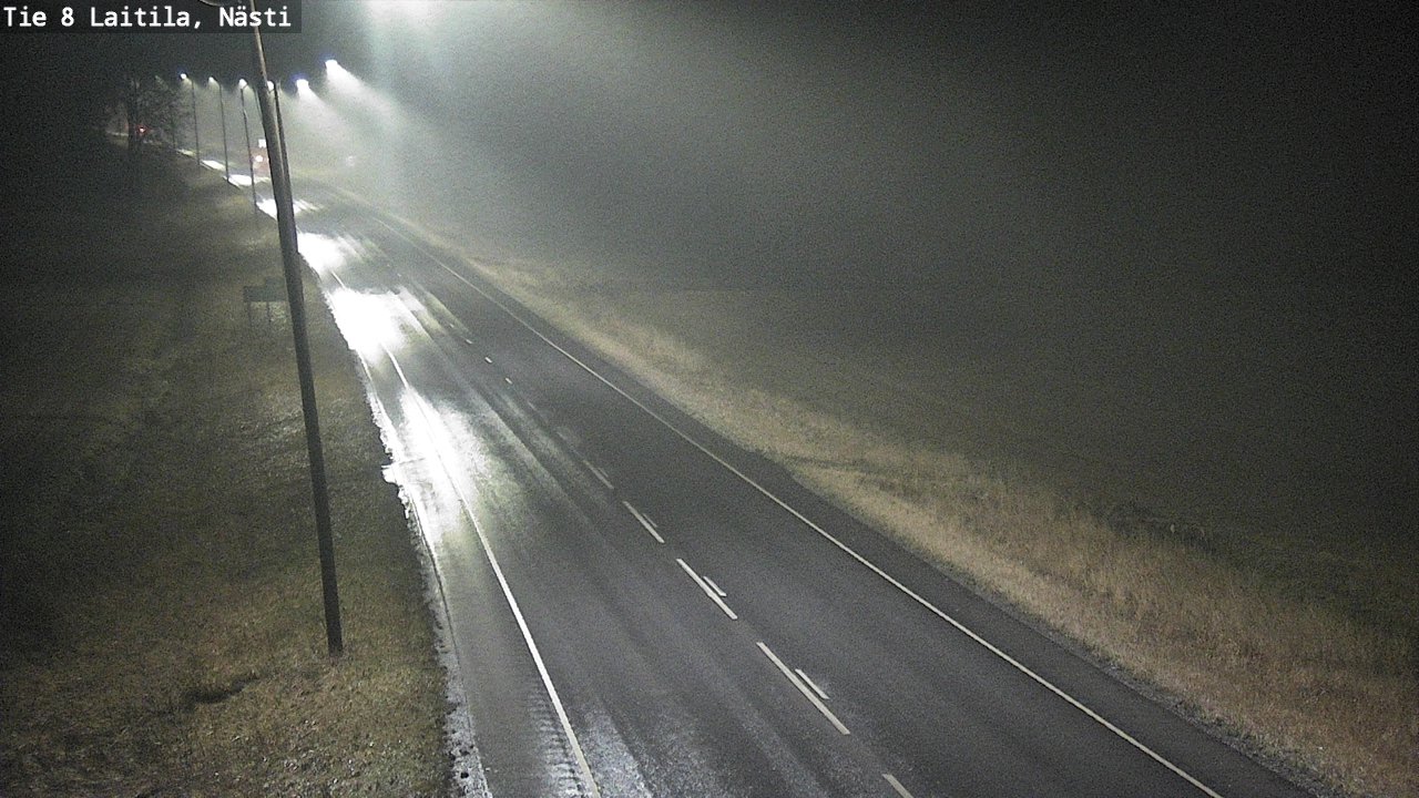 Weather Camera Image Road 8  Laitila, Nästi, Laitila, Varsinais-Suomi