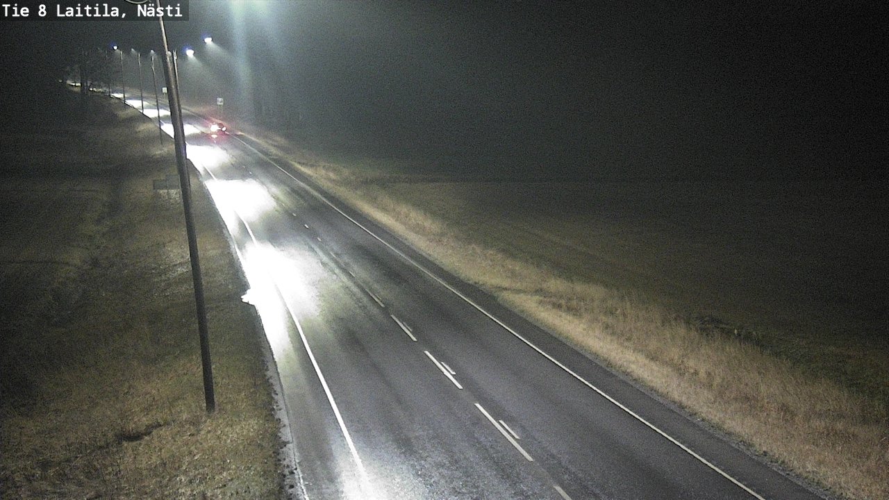 Weather Camera Image Väg 8 Letala, Nästi, Laitila, Varsinais-Suomi
