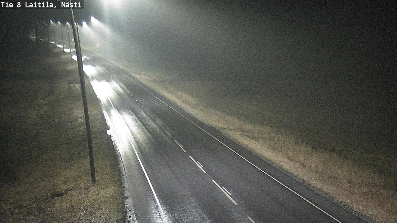 Weather Camera Image Road 8  Laitila, Nästi, Laitila, Varsinais-Suomi