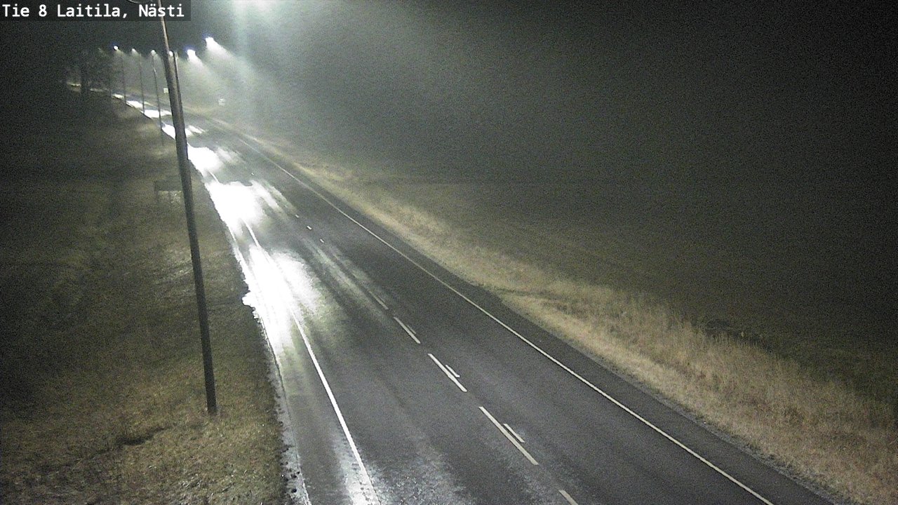 Weather Camera Image Road 8  Laitila, Nästi, Laitila, Varsinais-Suomi