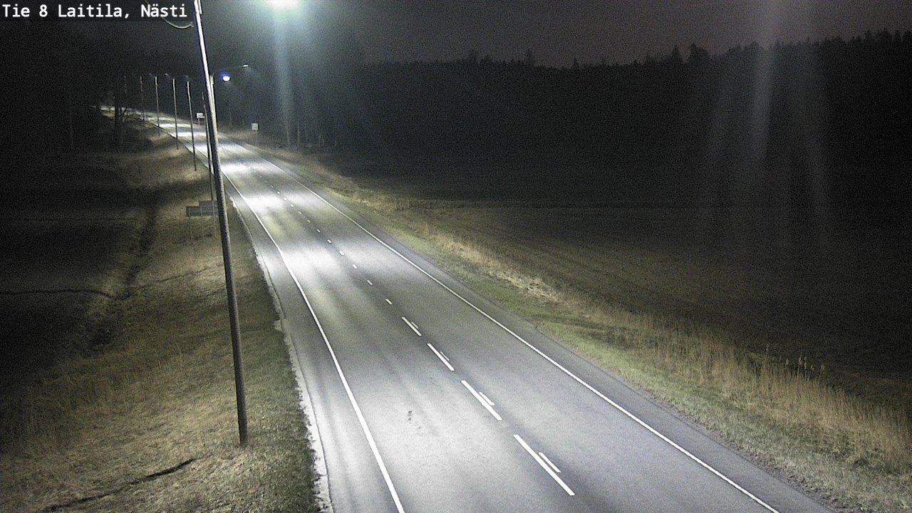 Weather Camera Image Väg 8  Letala, Nästi, Laitila, Varsinais-Suomi