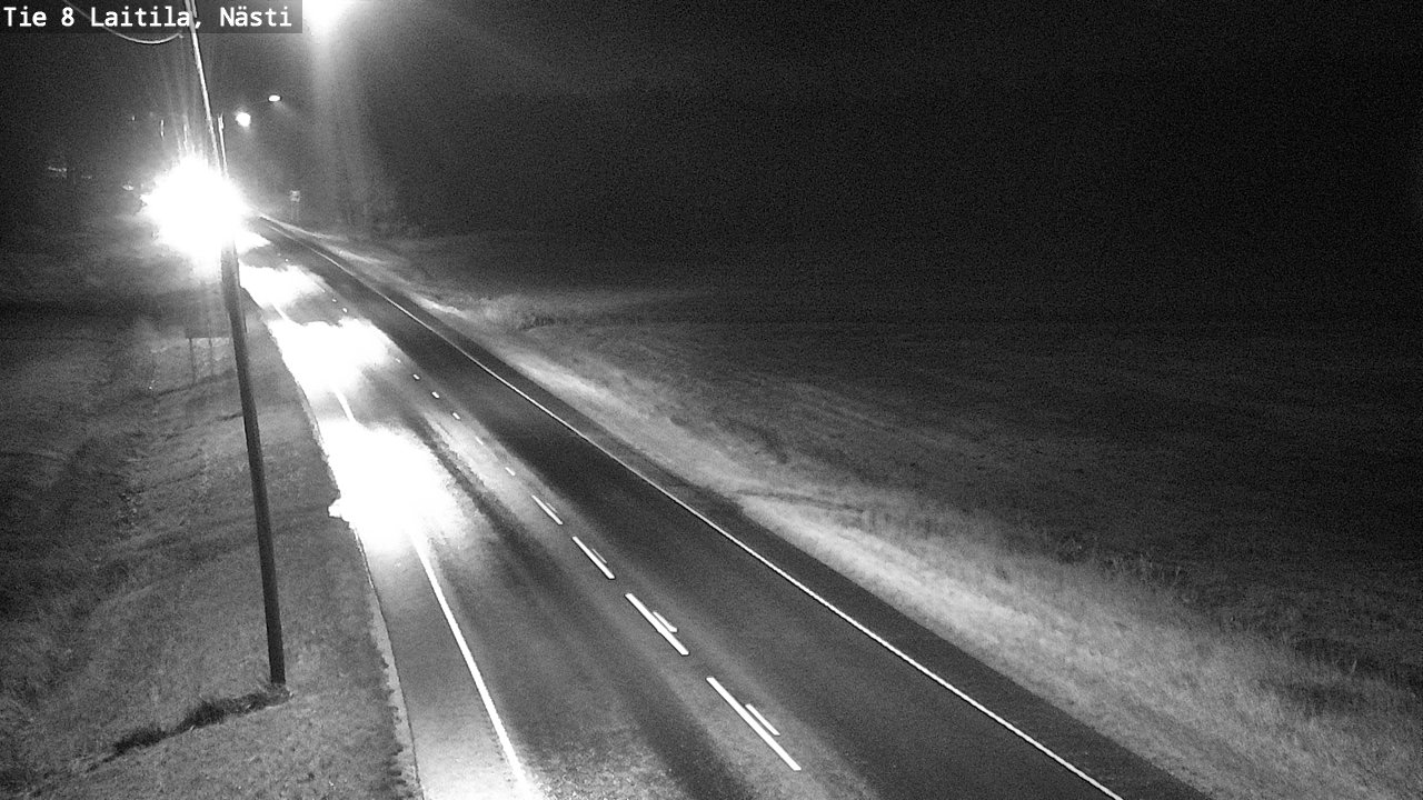 Weather Camera Image Väg 8  Letala, Nästi, Laitila, Varsinais-Suomi