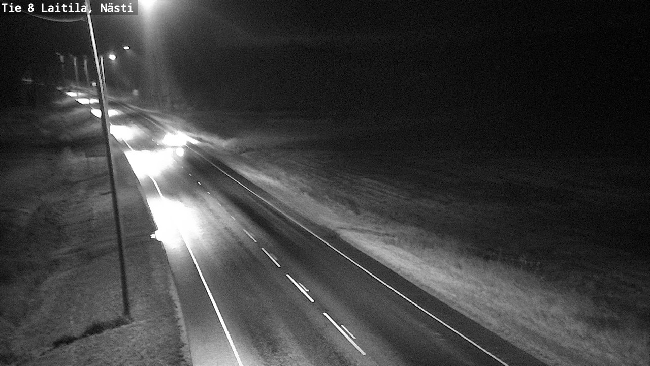 Weather Camera Image Väg 8  Letala, Nästi, Laitila, Varsinais-Suomi