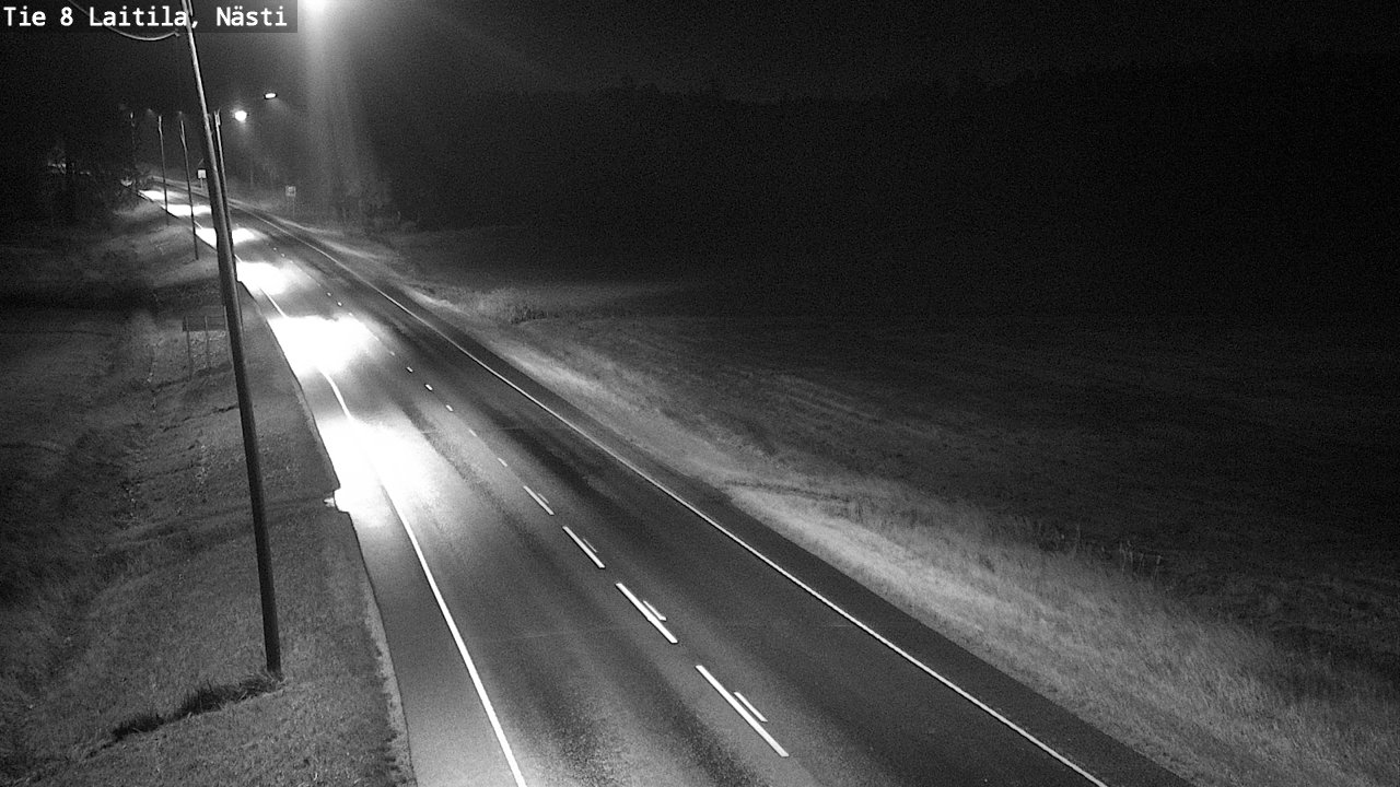 Weather Camera Image Väg 8  Letala, Nästi, Laitila, Varsinais-Suomi