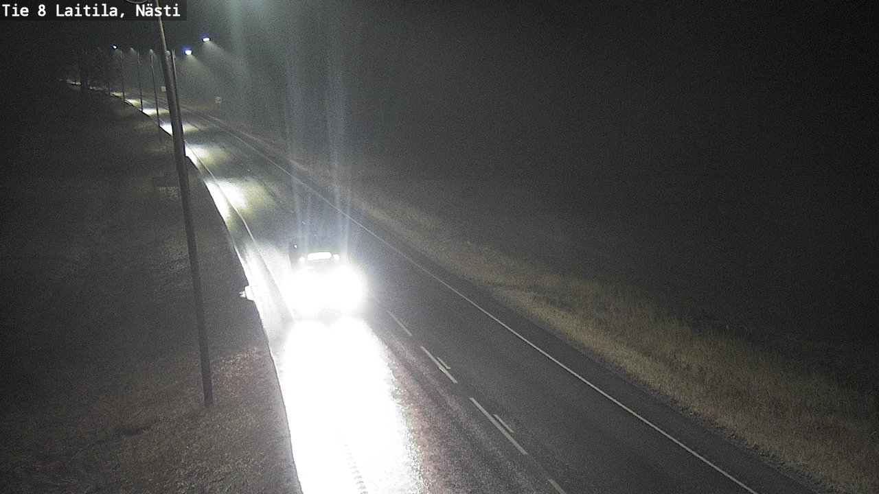Weather Camera Image Väg 8 Letala, Nästi, Laitila, Varsinais-Suomi