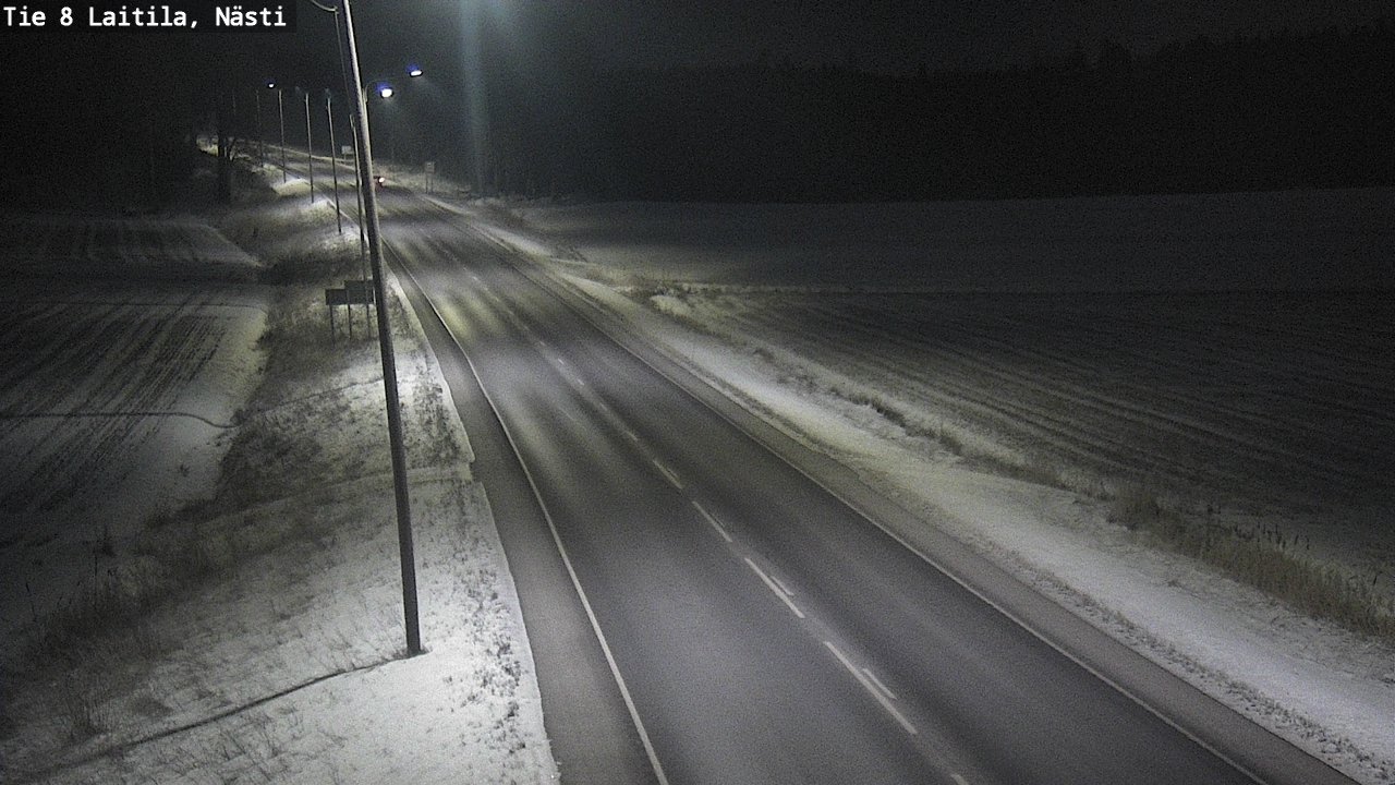 Weather Camera Image Väg 8  Letala, Nästi, Laitila, Varsinais-Suomi