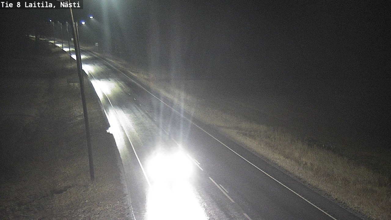 Weather Camera Image Road 8 Laitila, Nästi, Laitila, Varsinais-Suomi