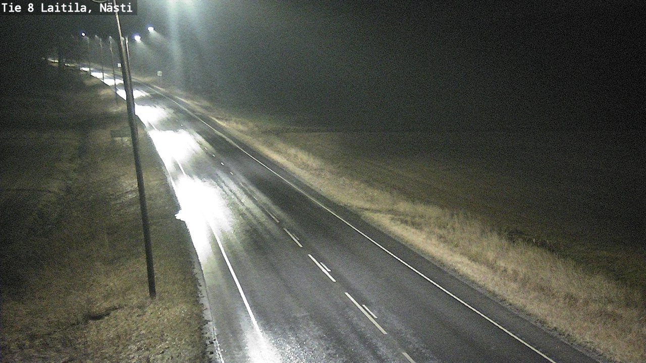 Weather Camera Image Road 8 Laitila, Nästi, Laitila, Varsinais-Suomi