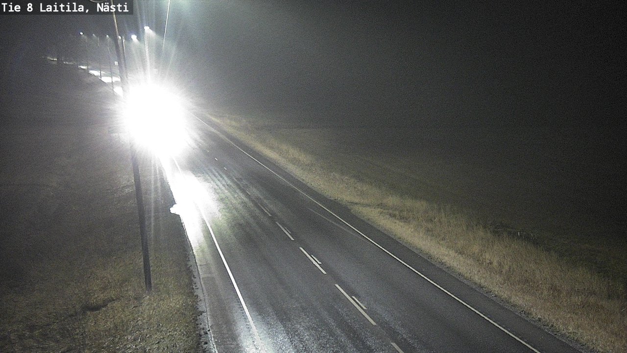 Weather Camera Image Väg 8 Letala, Nästi, Laitila, Varsinais-Suomi