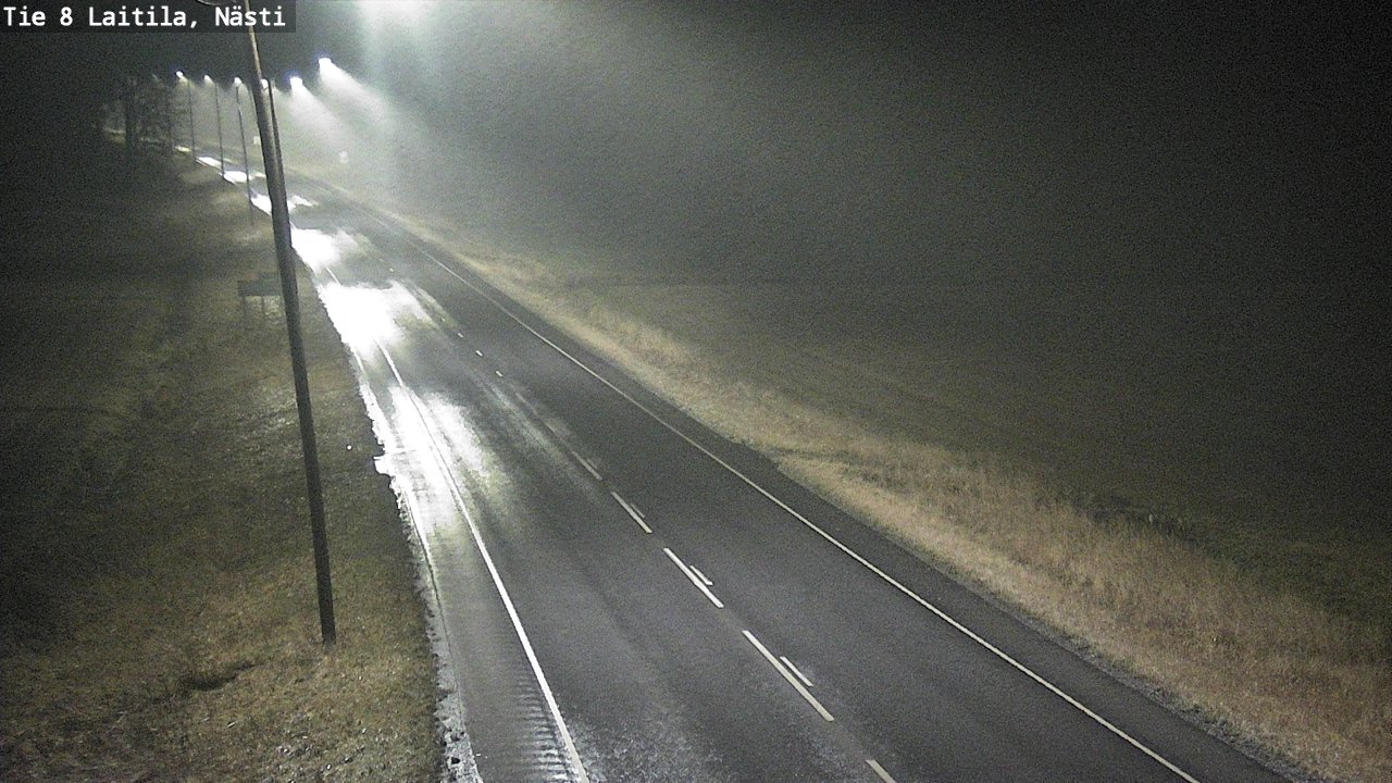 Weather Camera Image Road 8  Laitila, Nästi, Laitila, Varsinais-Suomi