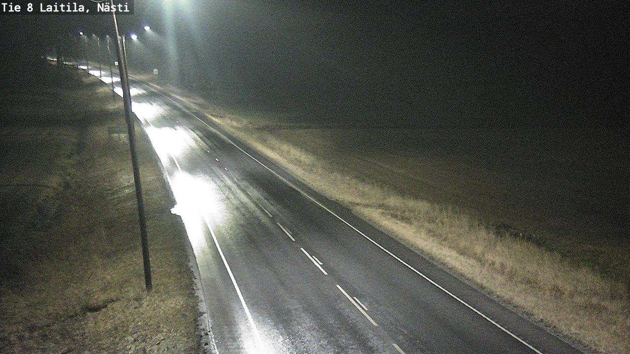 Weather Camera Image Road 8 Laitila, Nästi, Laitila, Varsinais-Suomi