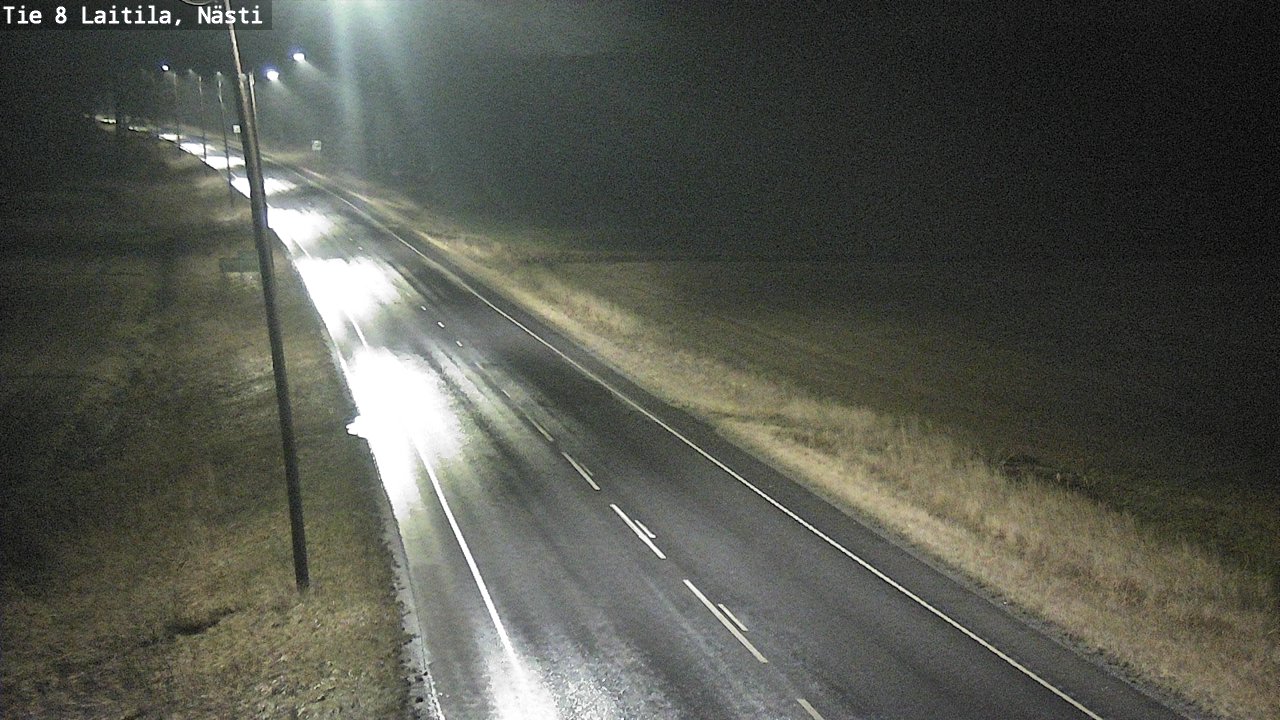 Weather Camera Image Road 8 Laitila, Nästi, Laitila, Varsinais-Suomi