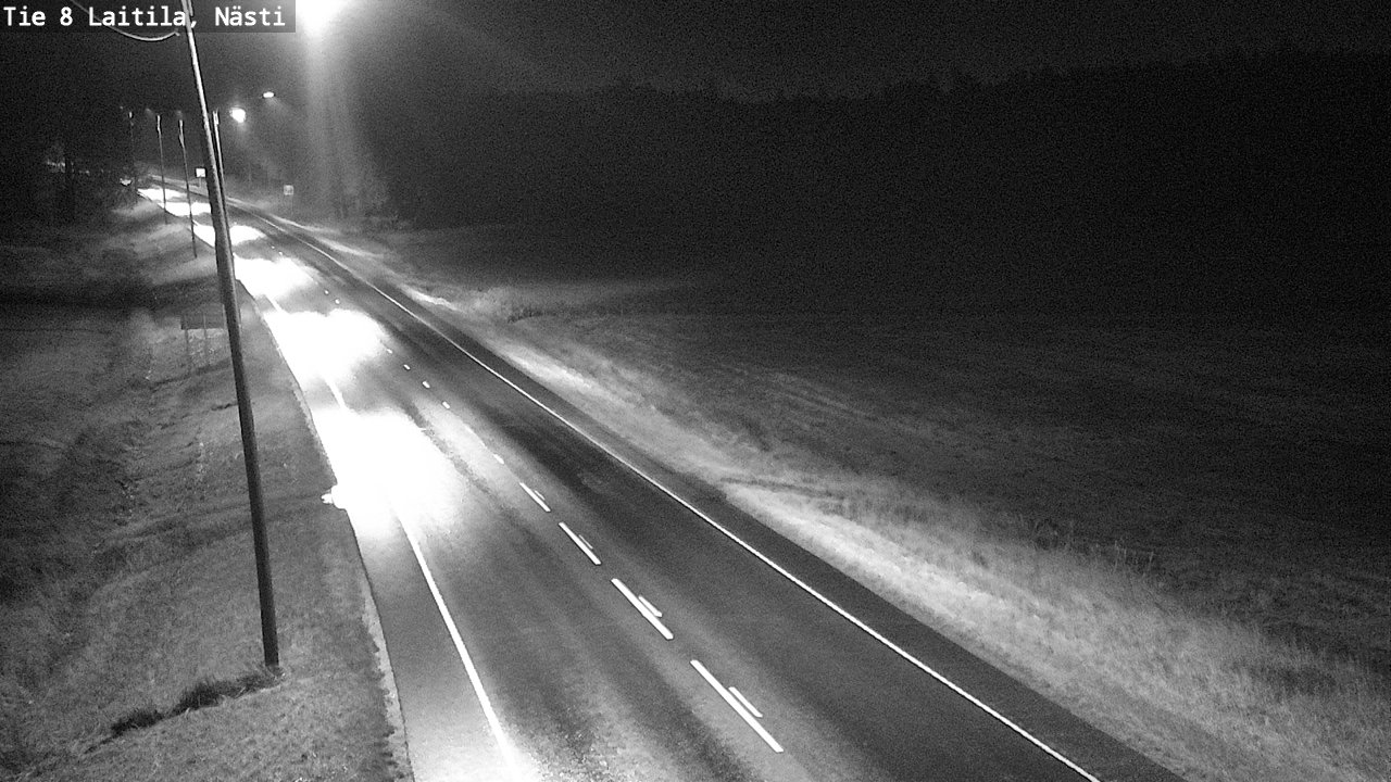 Weather Camera Image Väg 8  Letala, Nästi, Laitila, Varsinais-Suomi