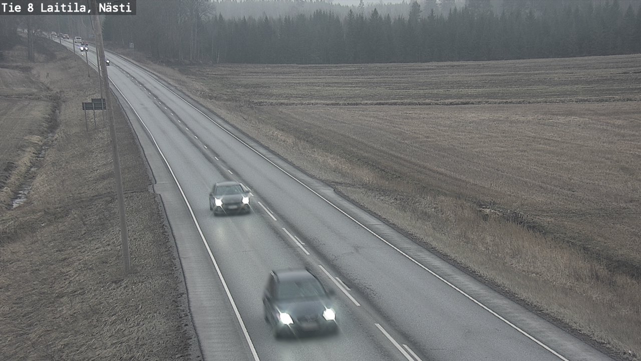 Weather Camera Image Road 8  Laitila, Nästi, Laitila, Varsinais-Suomi