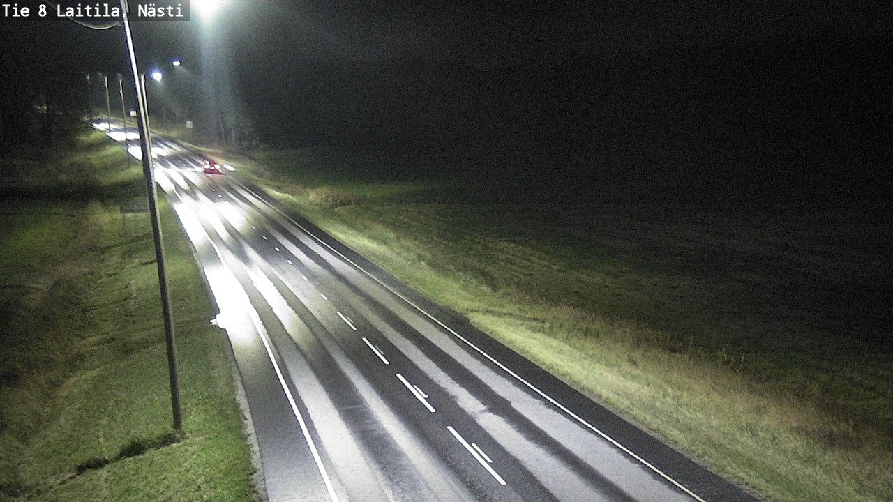 Weather Camera Image Väg 8  Letala, Nästi, Laitila, Varsinais-Suomi