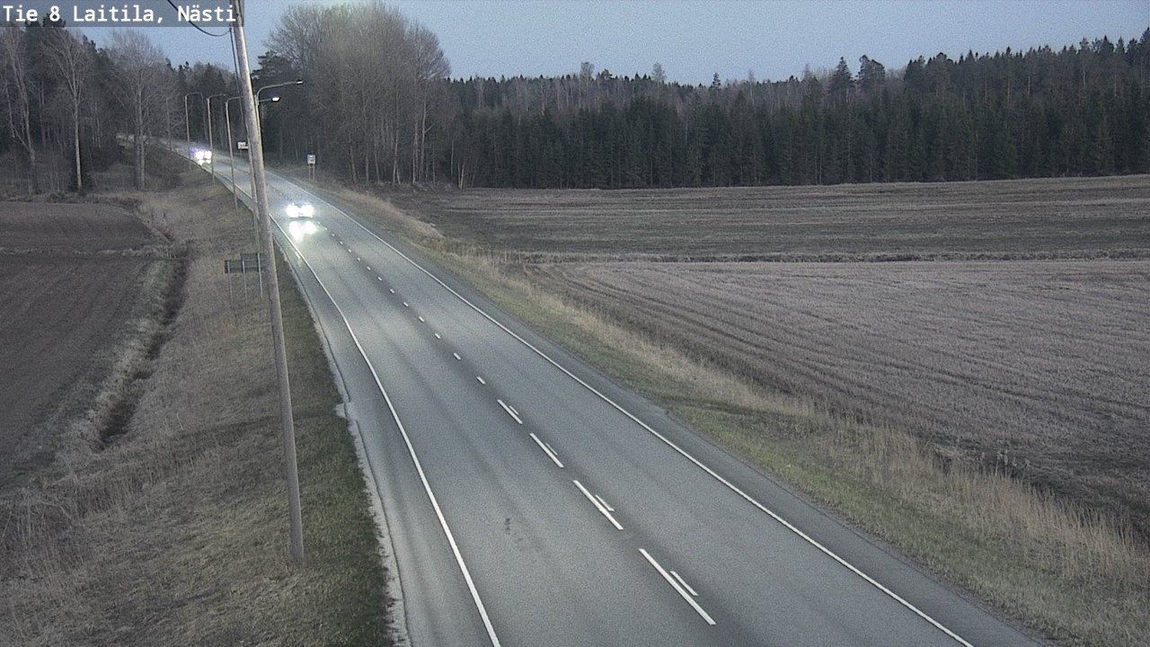 Weather Camera Image Road 8  Laitila, Nästi, Laitila, Varsinais-Suomi