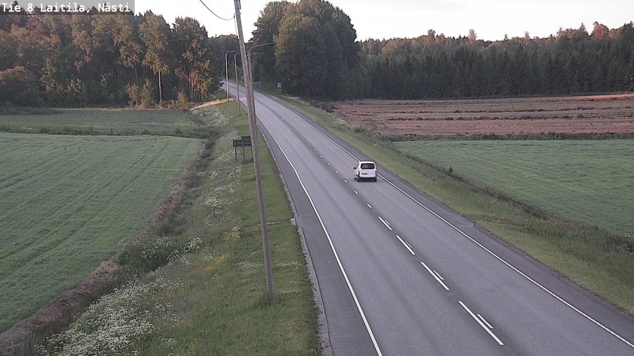 Weather Camera Image Road 8  Laitila, Nästi, Laitila, Varsinais-Suomi
