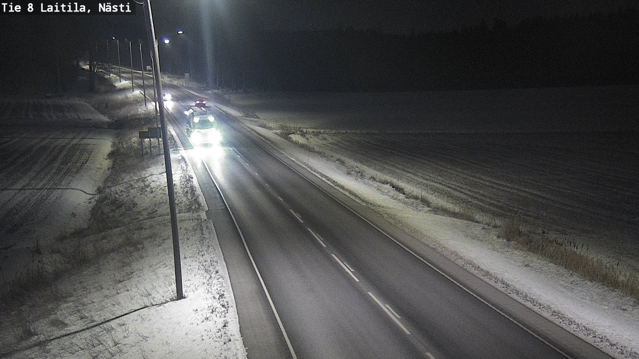Weather Camera Image Road 8  Laitila, Nästi, Laitila, Varsinais-Suomi