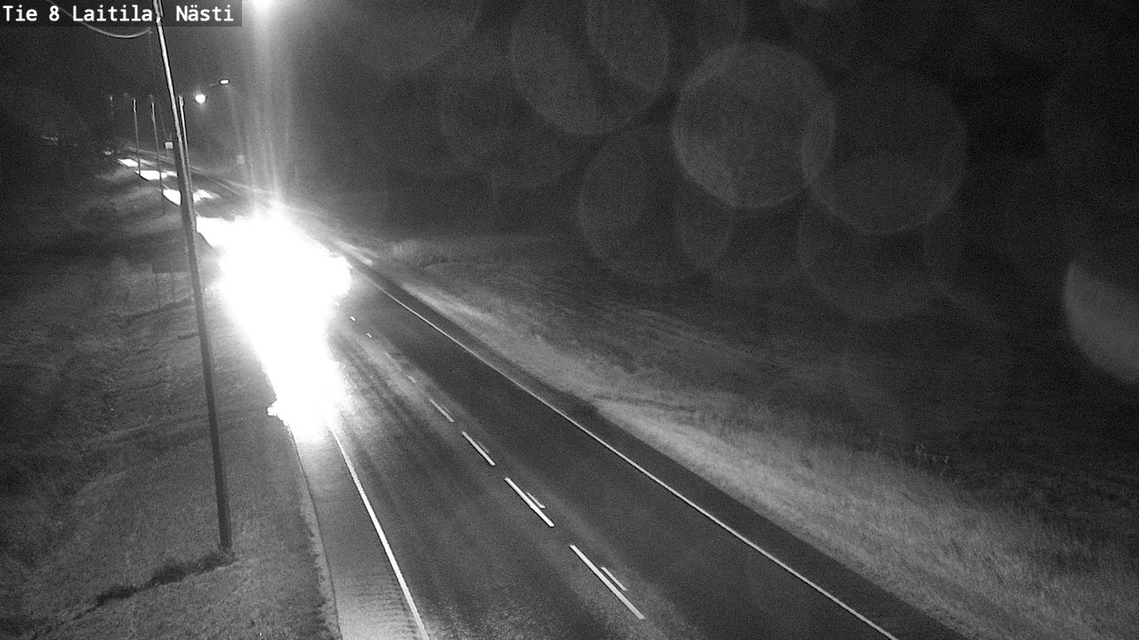 Weather Camera Image Väg 8  Letala, Nästi, Laitila, Varsinais-Suomi