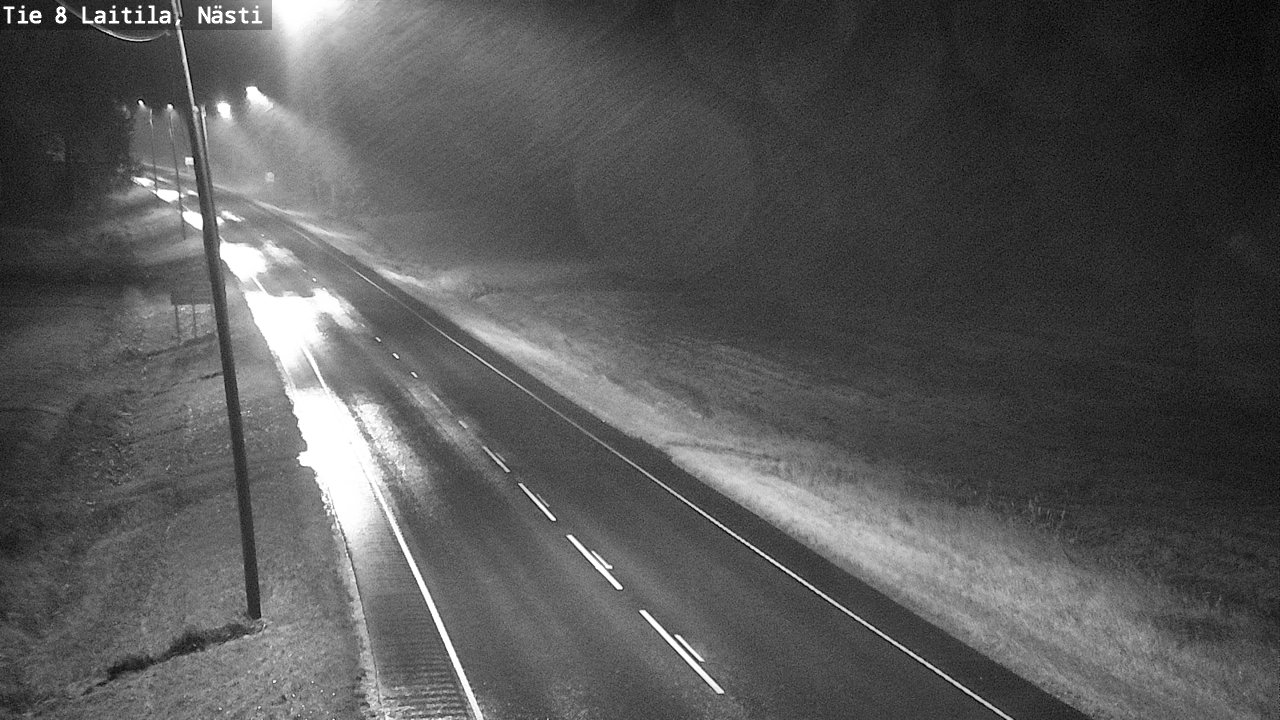Weather Camera Image Väg 8  Letala, Nästi, Laitila, Varsinais-Suomi
