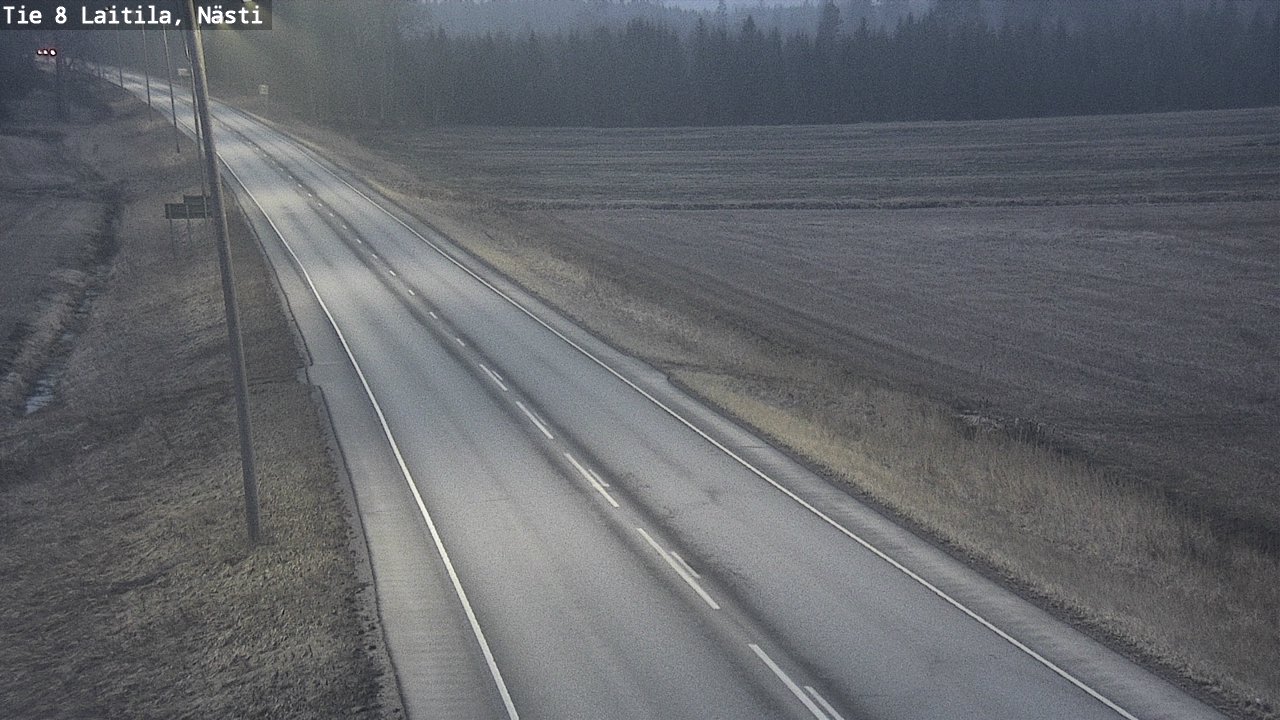 Weather Camera Image Road 8  Laitila, Nästi, Laitila, Varsinais-Suomi