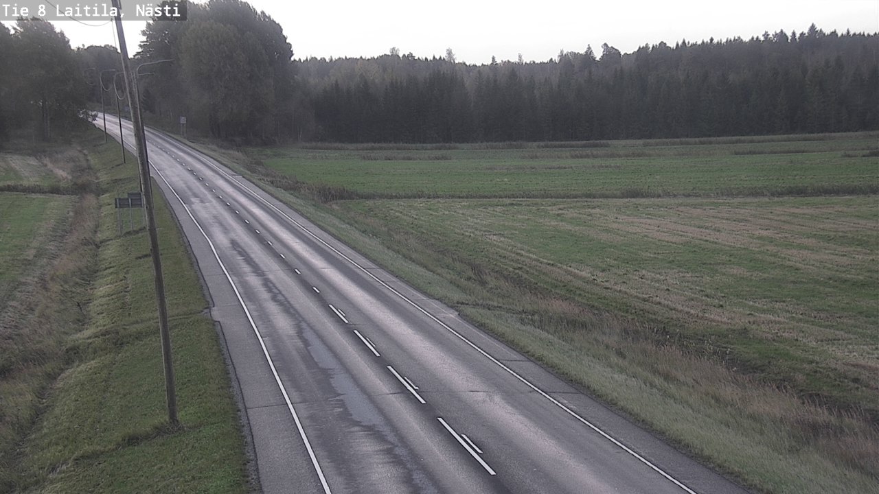 Weather Camera Image Väg 8  Letala, Nästi, Laitila, Varsinais-Suomi