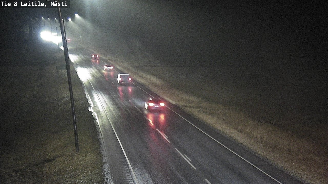 Weather Camera Image Väg 8  Letala, Nästi, Laitila, Varsinais-Suomi