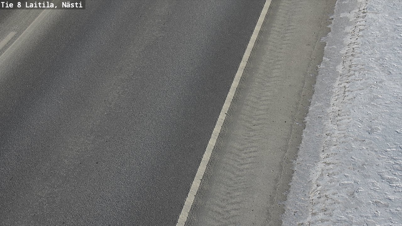 Weather Camera Image Road 8  Laitila, Nästi, Laitila, Varsinais-Suomi