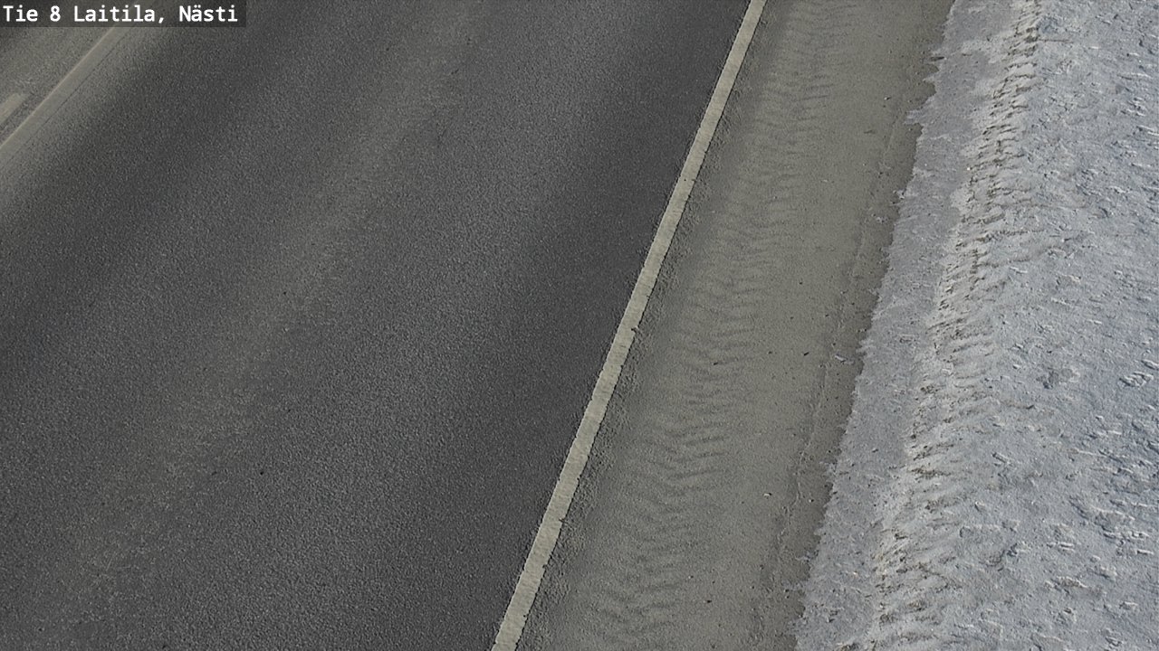 Weather Camera Image Road 8  Laitila, Nästi, Laitila, Varsinais-Suomi