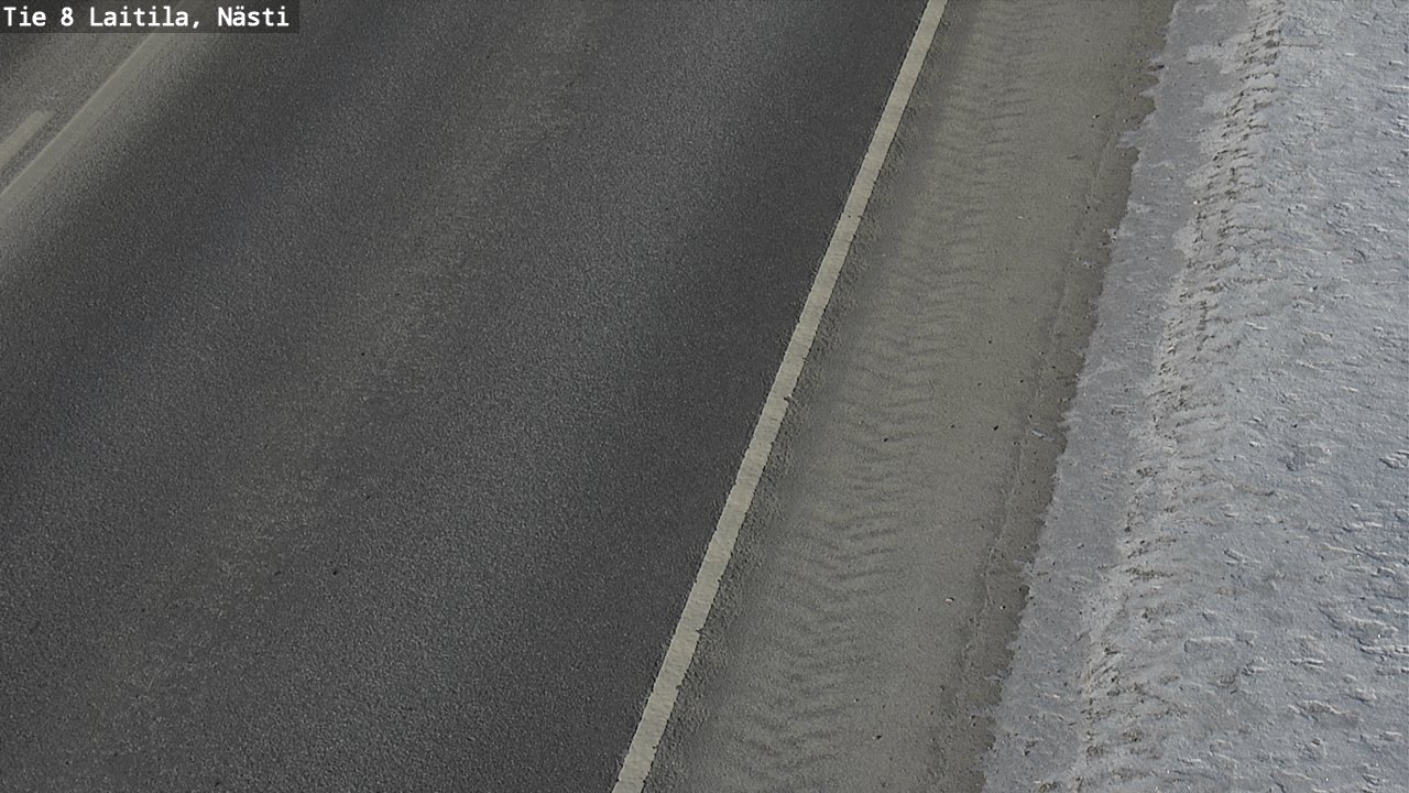 Weather Camera Image Road 8  Laitila, Nästi, Laitila, Varsinais-Suomi