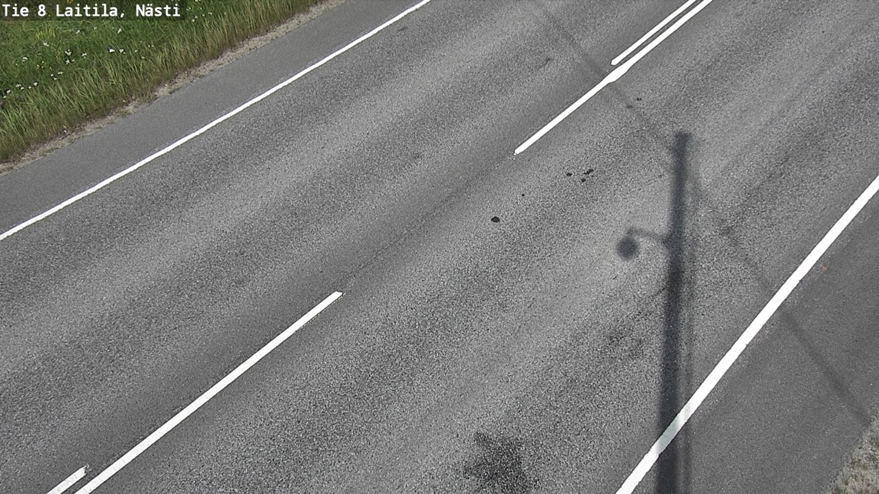 Weather Camera Image Road 8  Laitila, Nästi, Laitila, Varsinais-Suomi