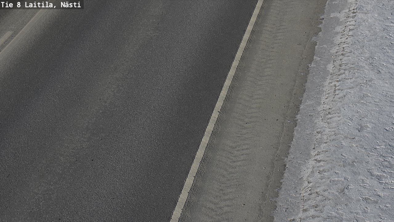 Weather Camera Image Road 8  Laitila, Nästi, Laitila, Varsinais-Suomi