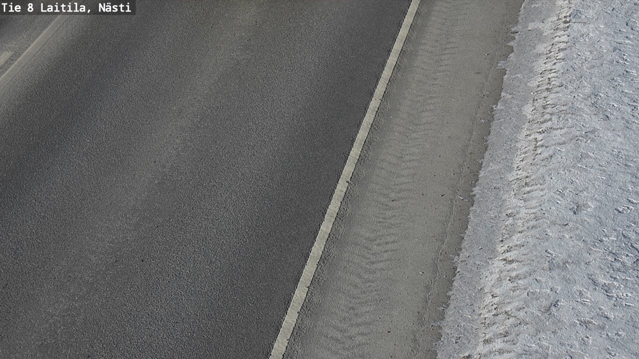 Weather Camera Image Road 8  Laitila, Nästi, Laitila, Varsinais-Suomi