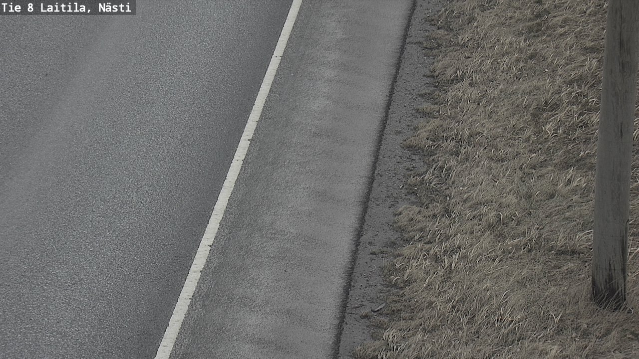 Weather Camera Image Road 8  Laitila, Nästi, Laitila, Varsinais-Suomi