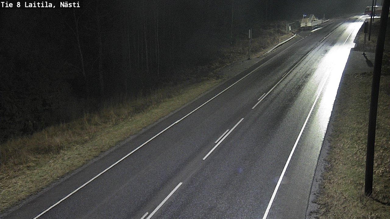 Weather Camera Image Väg 8 Letala, Nästi, Laitila, Varsinais-Suomi