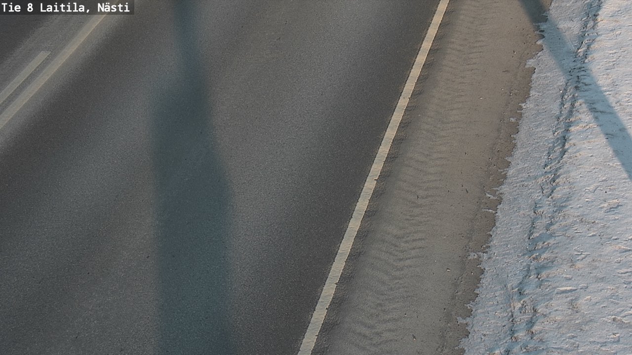Weather Camera Image Road 8 Laitila, Nästi, Laitila, Varsinais-Suomi