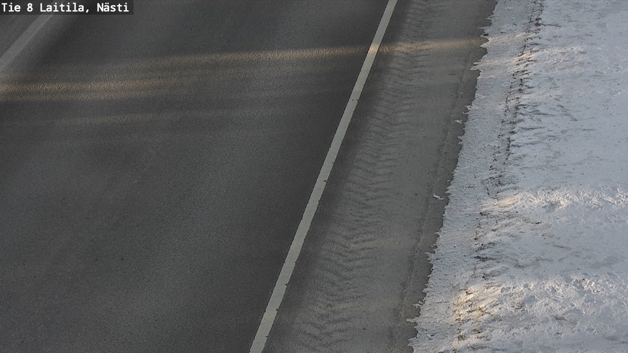 Weather Camera Image Road 8  Laitila, Nästi, Laitila, Varsinais-Suomi
