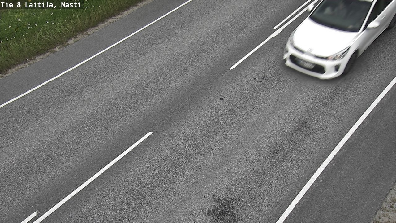 Weather Camera Image Road 8  Laitila, Nästi, Laitila, Varsinais-Suomi