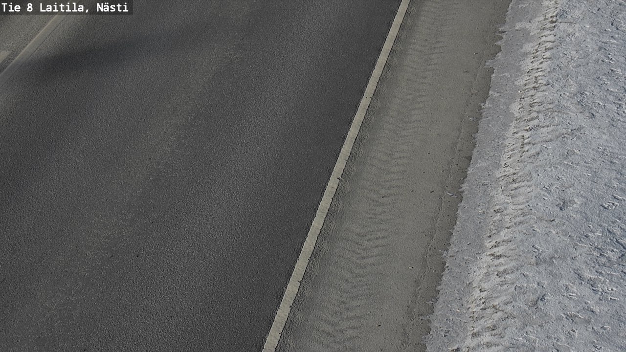 Weather Camera Image Road 8  Laitila, Nästi, Laitila, Varsinais-Suomi