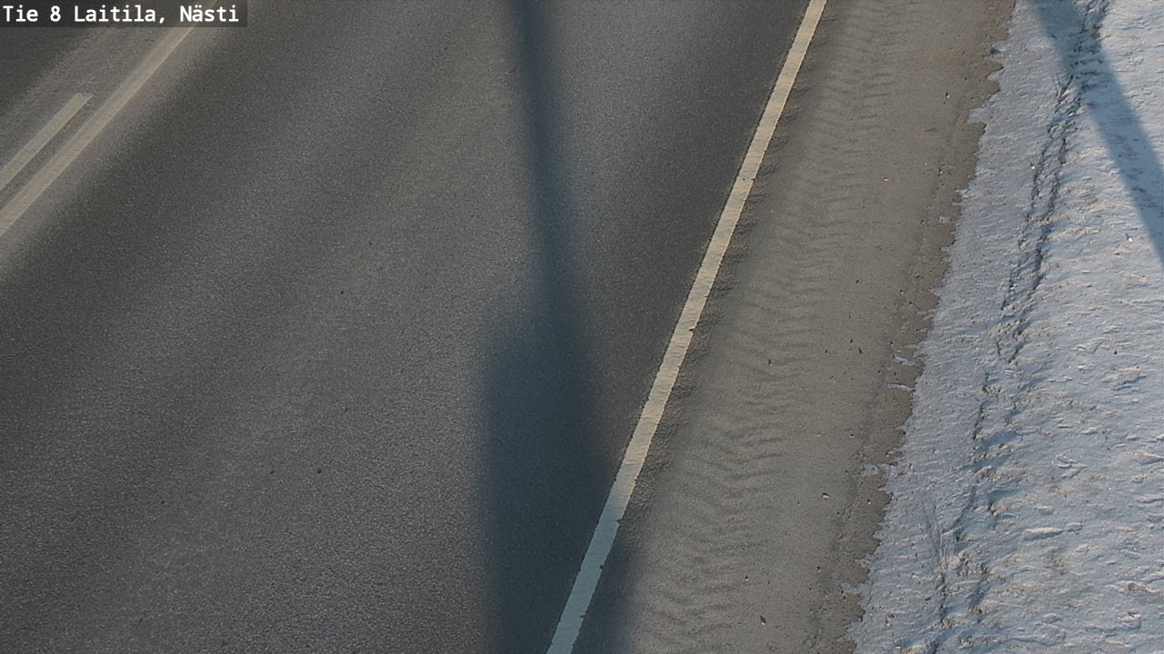 Weather Camera Image Road 8  Laitila, Nästi, Laitila, Varsinais-Suomi