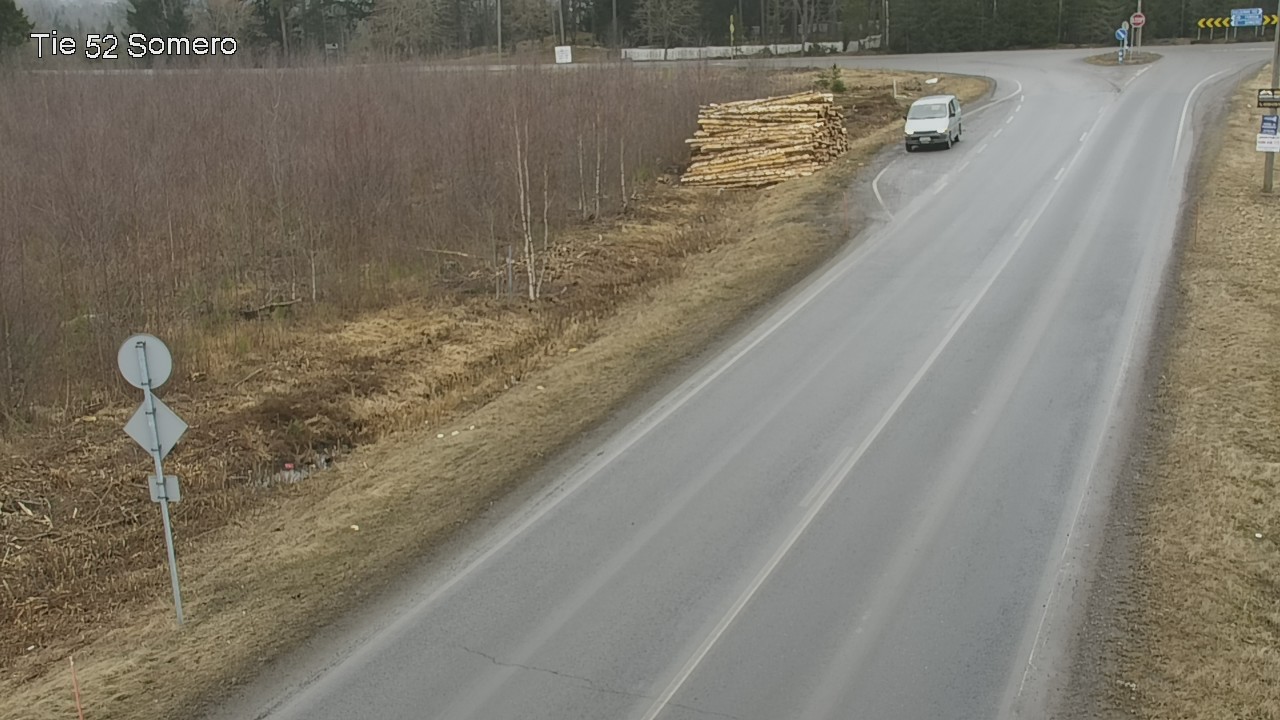 Weather Camera Image Road 52 Somero, Somero, Varsinais-Suomi