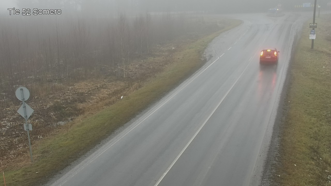 Weather Camera Image Road 52 Somero, Somero, Varsinais-Suomi