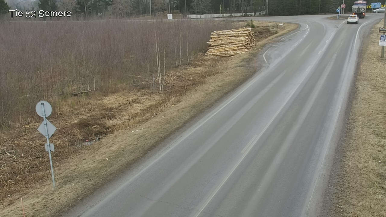 Weather Camera Image Road 52 Somero, Somero, Varsinais-Suomi