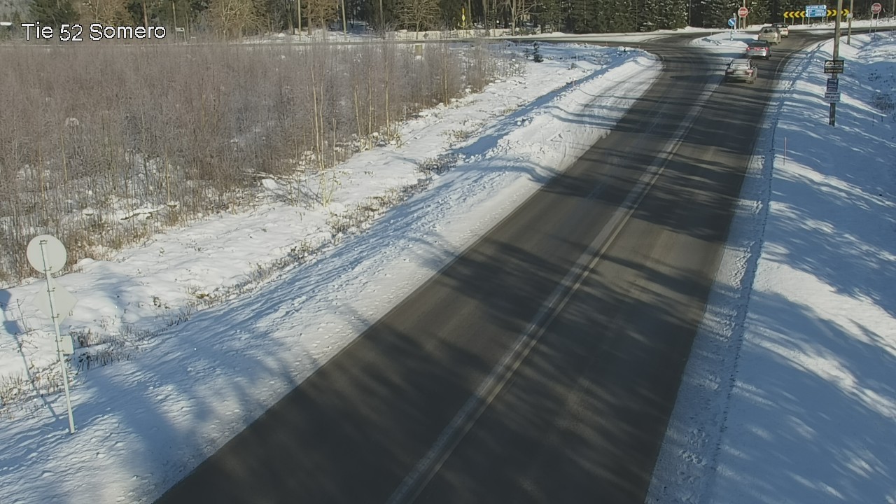 Weather Camera Image Road 52 Somero, Somero, Varsinais-Suomi