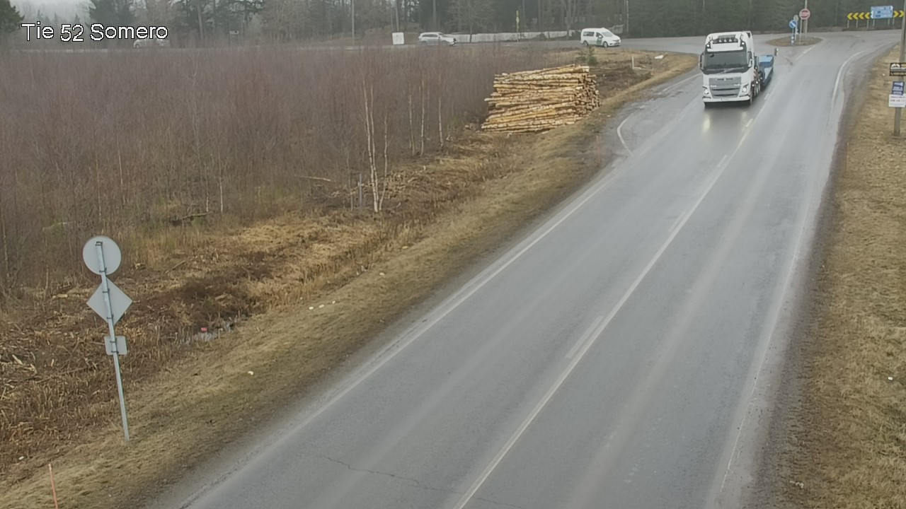 Weather Camera Image Road 52 Somero, Somero, Varsinais-Suomi