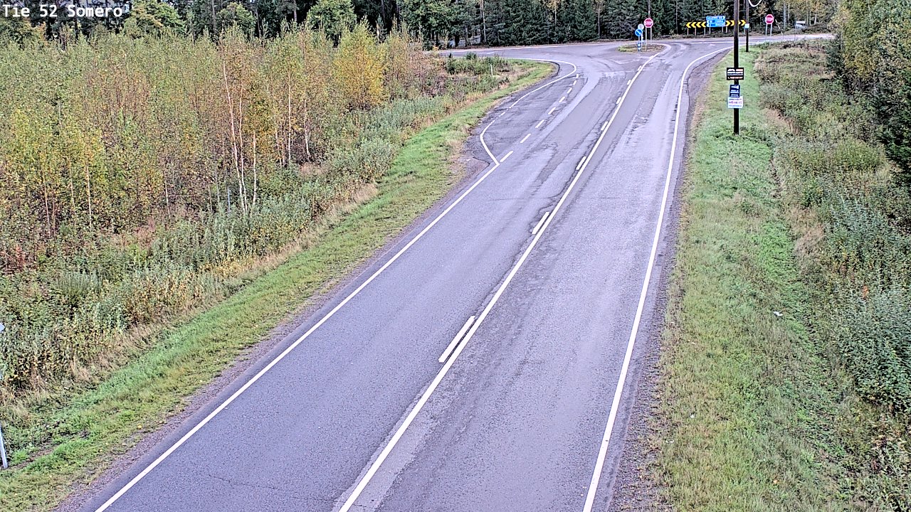 Weather Camera Image Road 52 Somero, Somero, Varsinais-Suomi