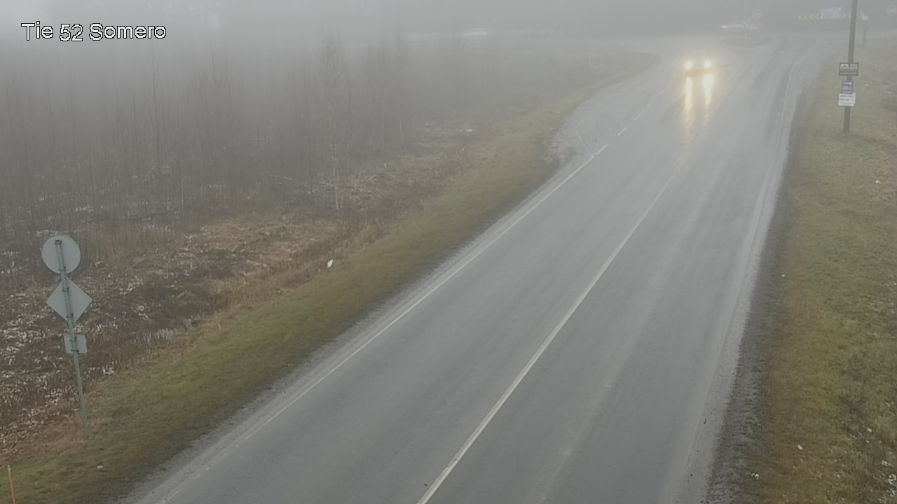 Weather Camera Image Road 52 Somero, Somero, Varsinais-Suomi