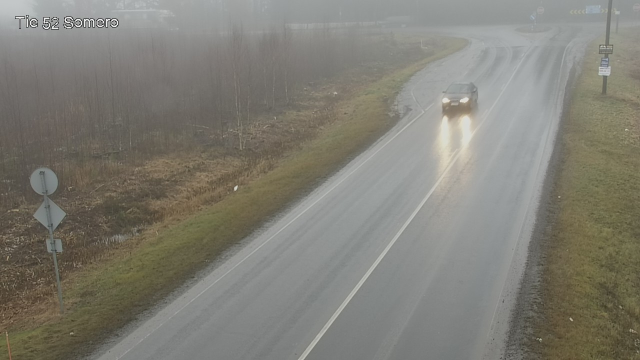 Weather Camera Image Road 52 Somero, Somero, Varsinais-Suomi
