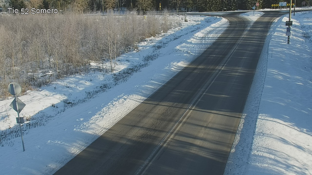 Weather Camera Image Väg 52 Somero, Somero, Varsinais-Suomi