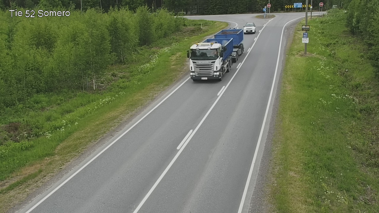 Weather Camera Image Väg 52 Somero, Somero, Varsinais-Suomi